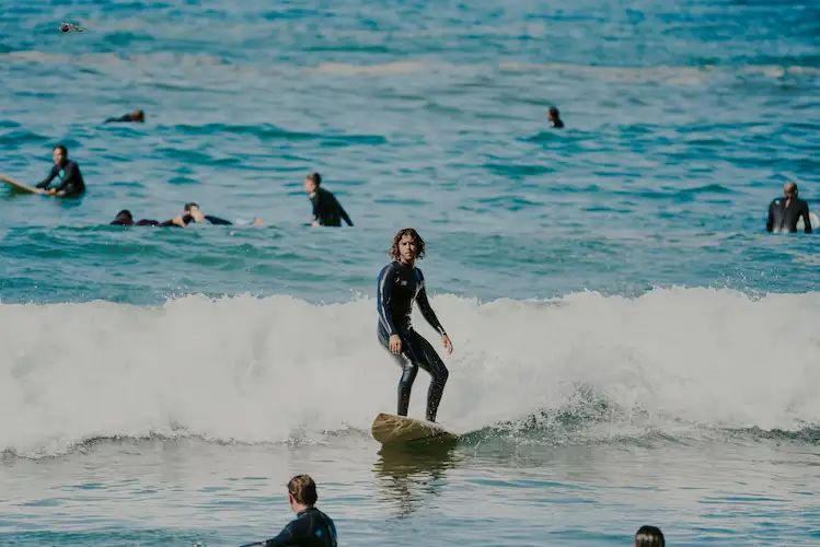 Beautiful surf waves in Agadir Morocco