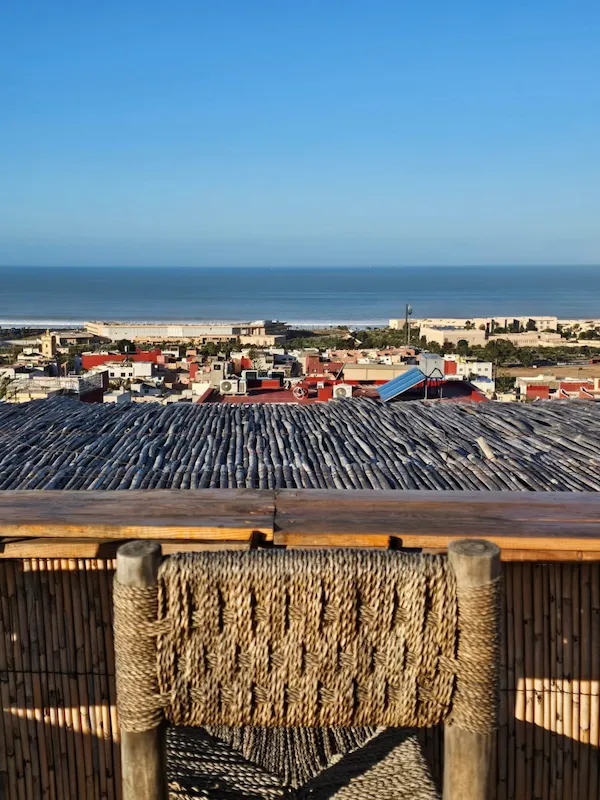 Surf house accommodation in Tamraght Morocco near Agadir for surfers staying at a surf camp